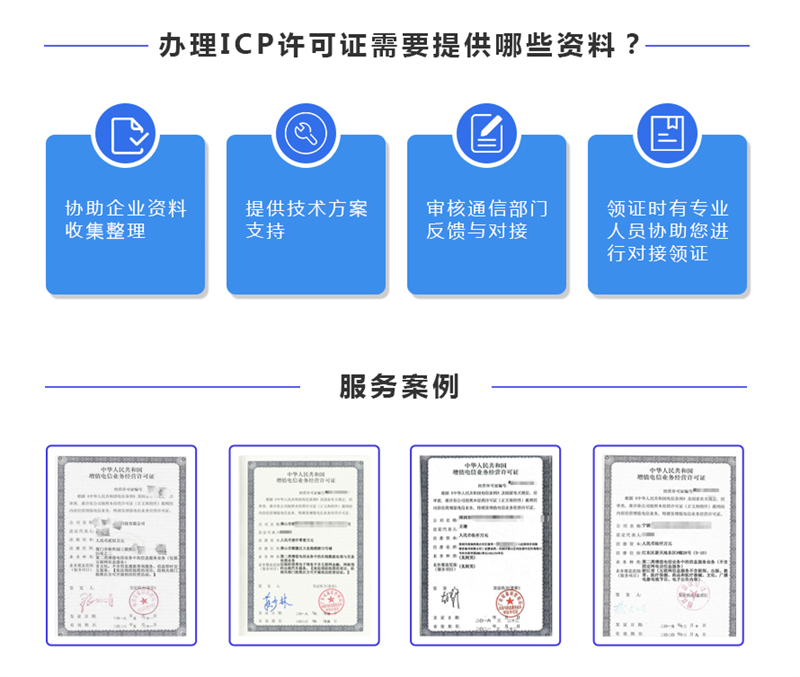 黑龙江ICP经营许可证申请