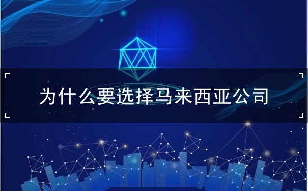 为什么要选择马来西亚公司 为什么要选择马来西亚公司