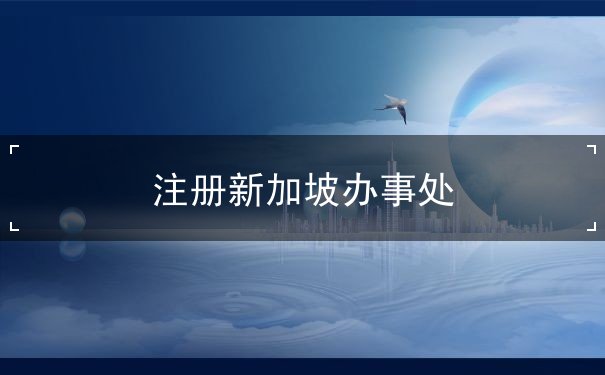 注册新加坡办事处 注册新加坡办事处