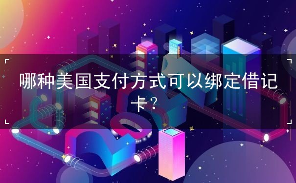 哪种美国支付方式可以绑定借记卡 哪种美国支付方式可以绑定借记卡