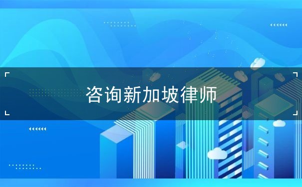 咨询新加坡律师