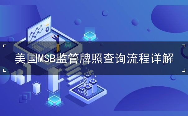 美国MSB监管牌照查询流程详解 美国MSB监管牌照查询流程详解
