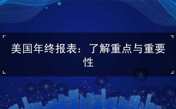 美国年终报表 美国年终报表
