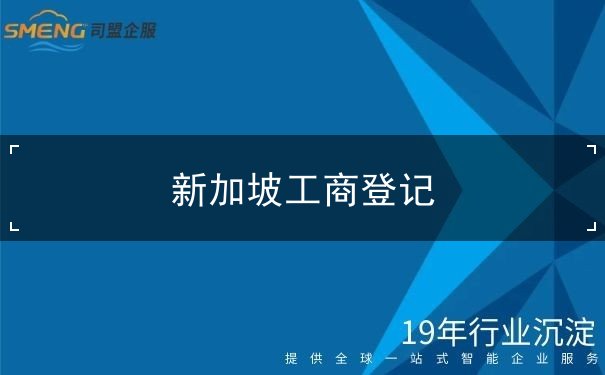 新加坡工商登记