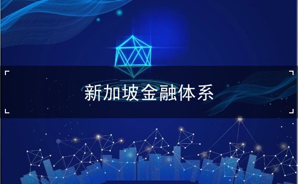 新加坡金融体系 新加坡金融体系