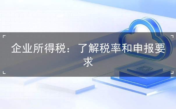企业所得税