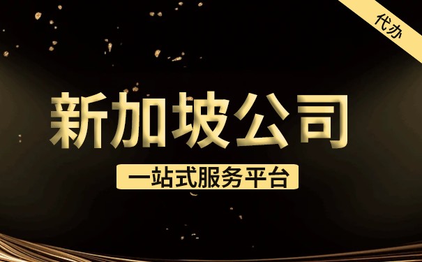 新加坡公司费用详细说明