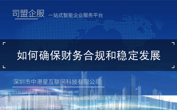 如何确保财务合规和稳定发展