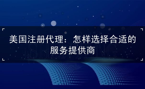 美国注册代理